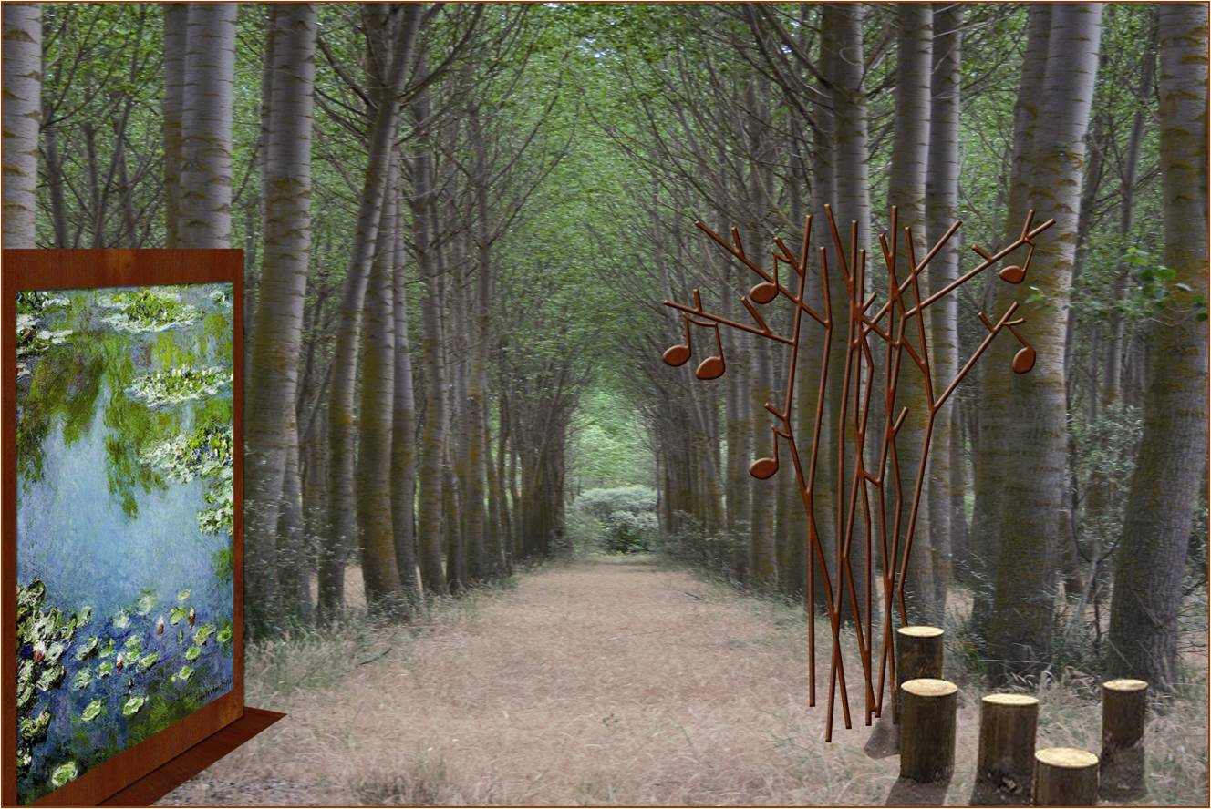 Arte emboscado: Proyecto de recuperación del bosque de ribera del río Tormes, para la creación de un espacio de uso público