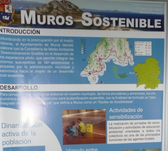 Pensando en el futuro, actuaciones hacia un desarrollo sostenible en el municipio de Muros