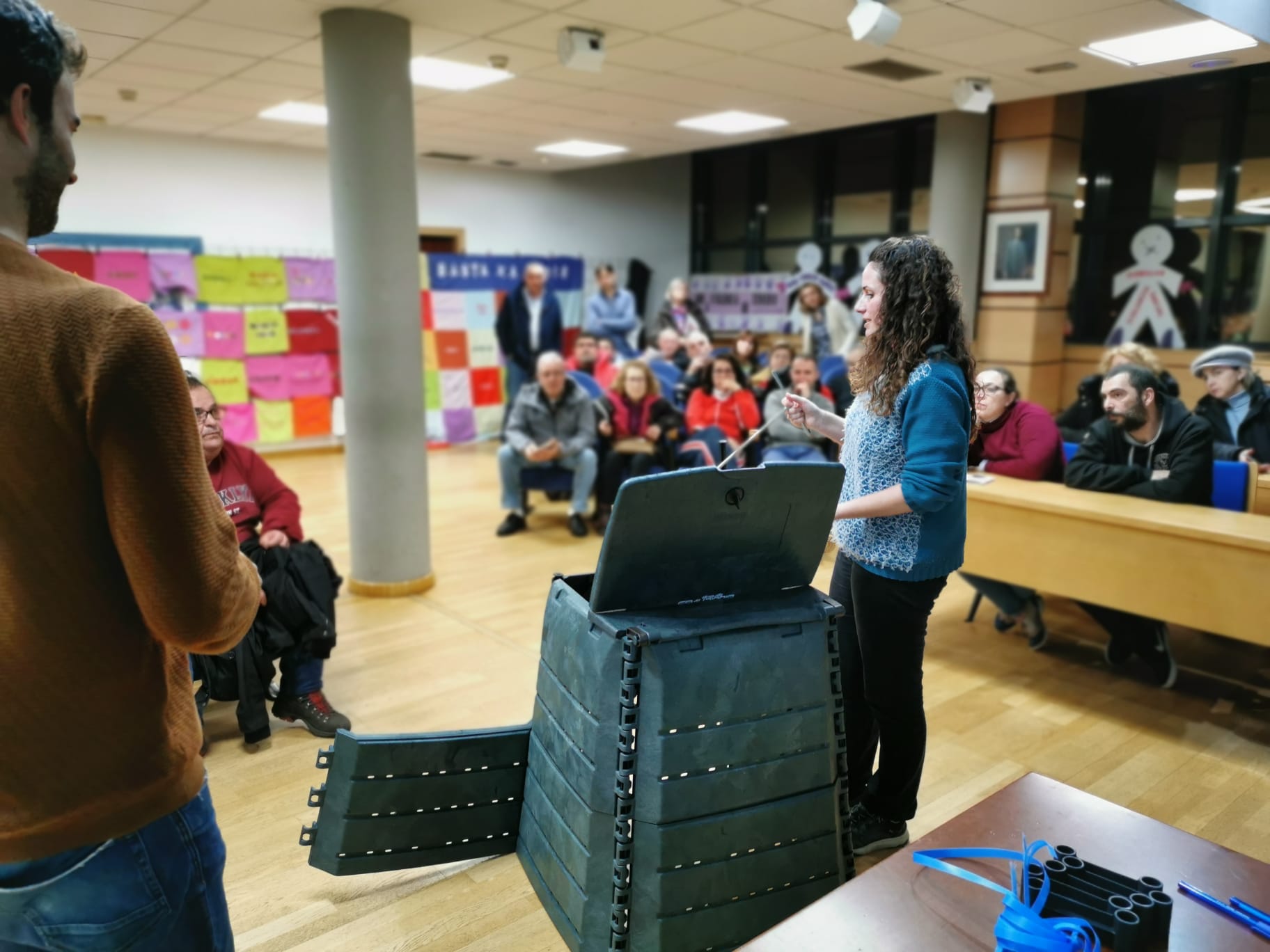 Proyecto de tratamiento de residuos orgánicos mediante compostaje in situ